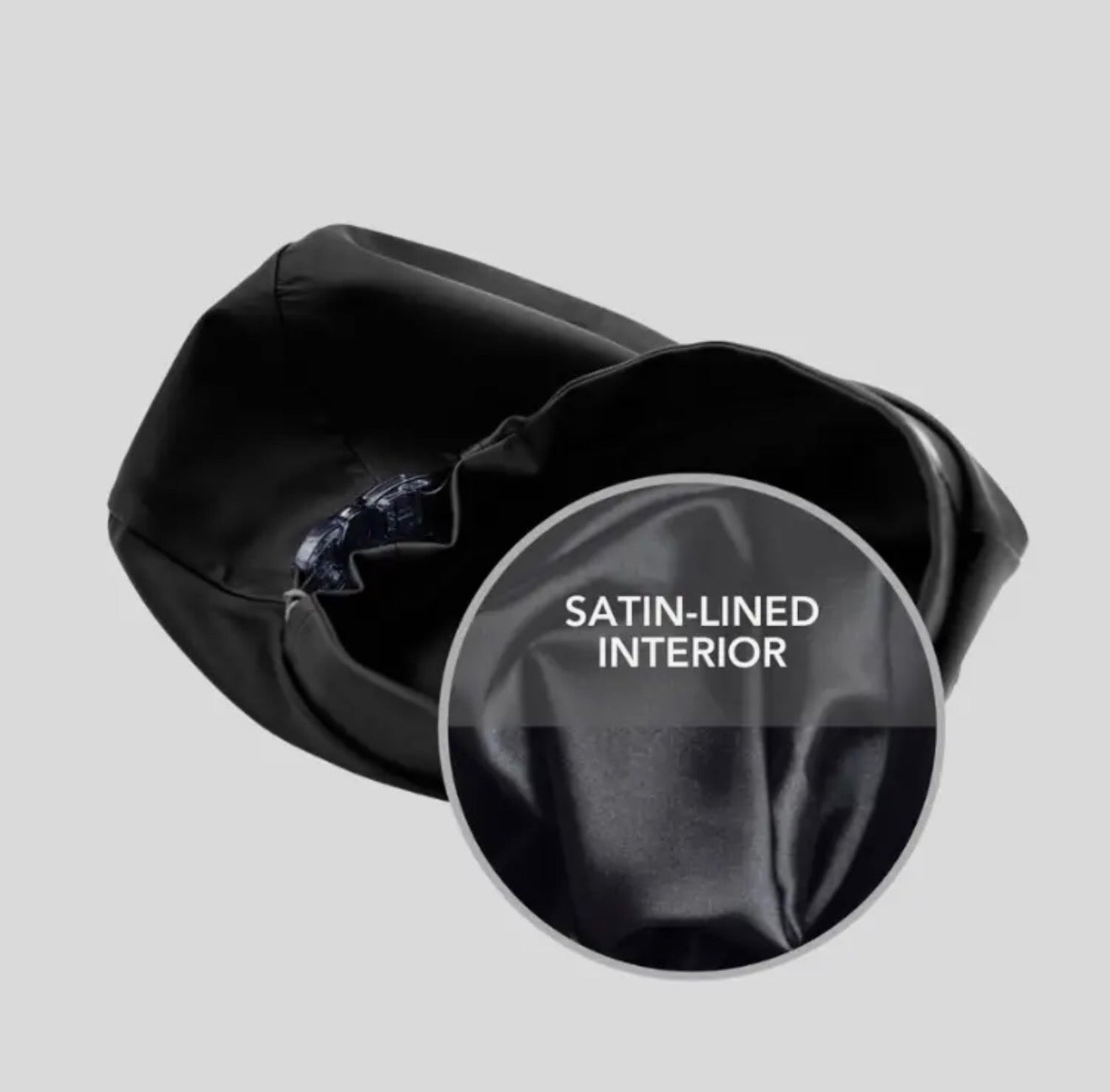 Hairbrella Satin-Lined Waterproof, Adjustable Adult Size XL Swim Cap