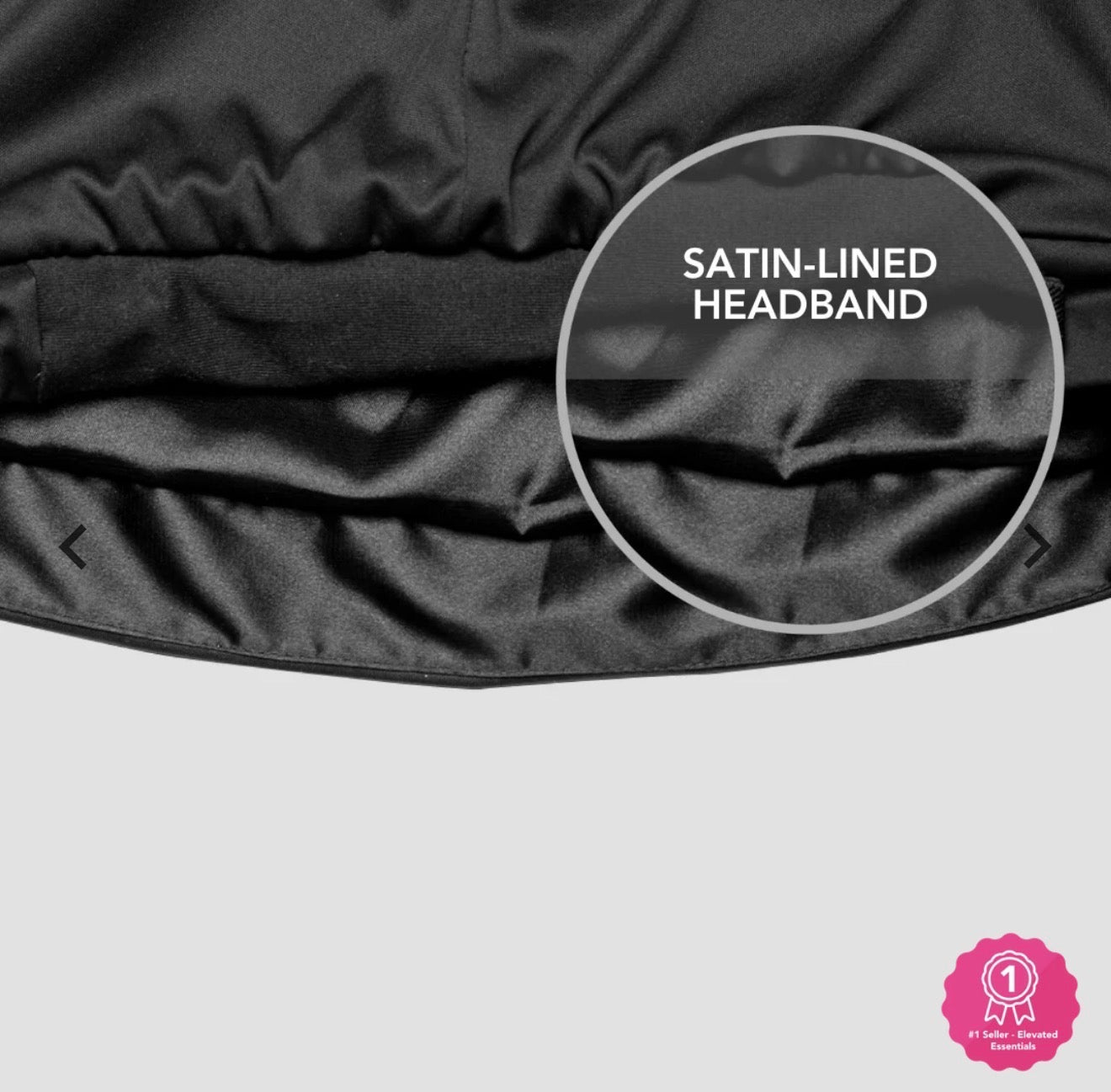 Blush Hairbrella Satin-Lined Sleep Cap
