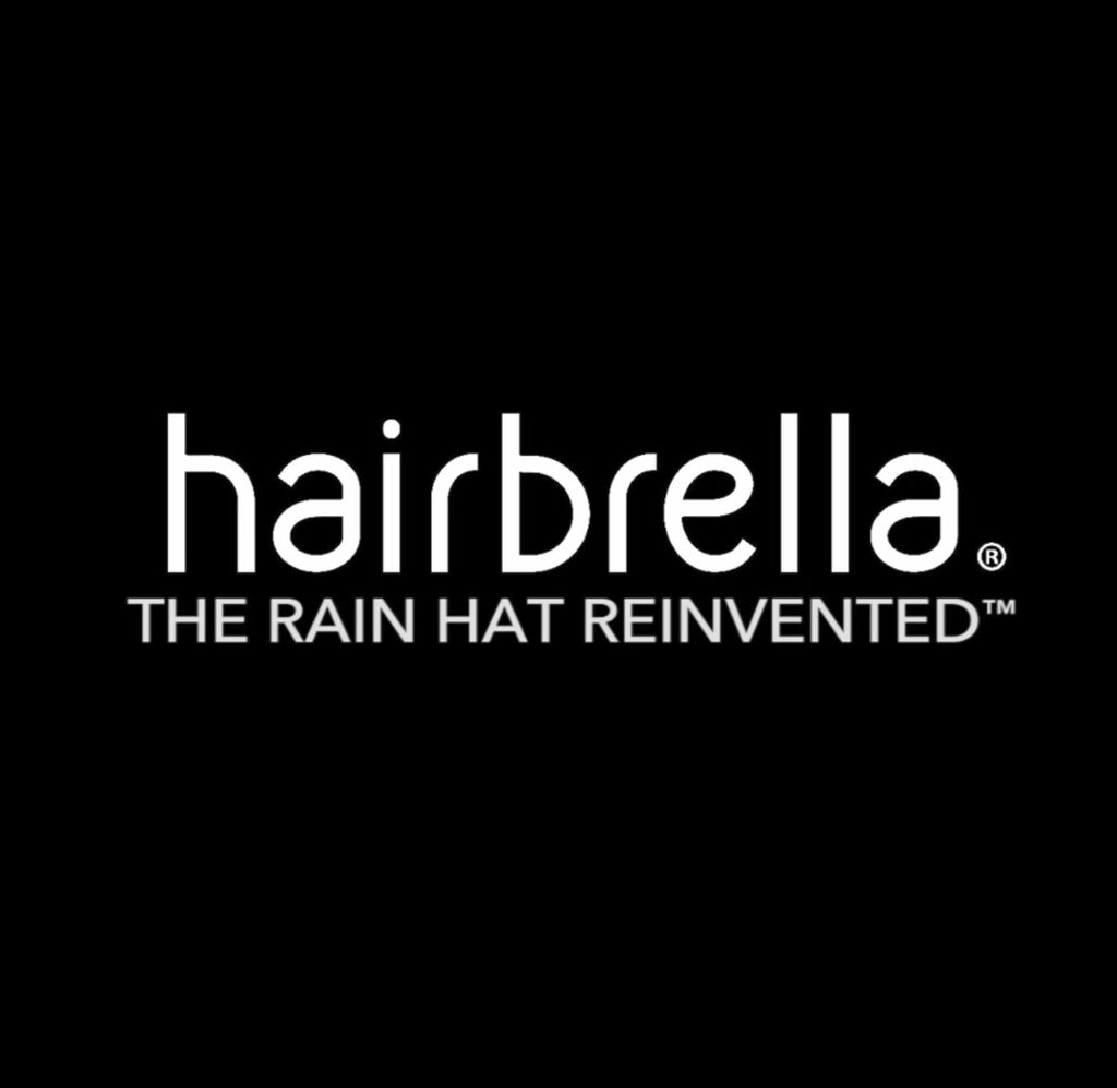Blush Color: Hairbrella Satin-Lined, Waterproof Rain Hat